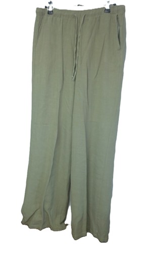 Stradivarius grüne stoffhose - stradivarius,