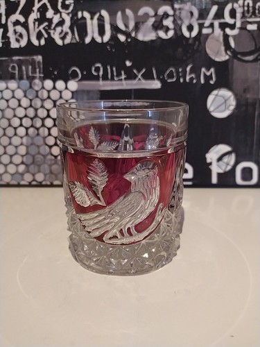 Hofbauer red bird glas - hofbauer,