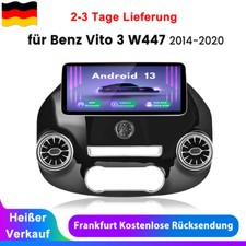 12.3" Android14 Autoradio Für Benz Vito W447 14-2024 GPS Navi WIFI 4G SWC 6+128G