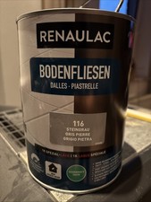 Farbe / Lack Für Bodenfliesen - Renaulac 116 Steingrau
