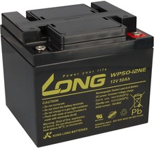 12V 50Ah LONG WP50-12NE Akku AGM GEL Blei Batterie Bleiakku Bleigel 45 55 60Ah