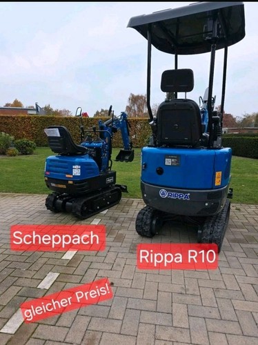 Rippa r10 minibagger - ⚡,