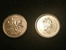 2 x 1 Cent Canada / Kanada