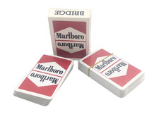 Marlboro Zigaretten Bridge Kartenspiel Sehr Gut + Neu Sammler Vintage