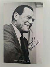 EDDIE CONSTANTINE Autogramm Signiert Autograph Signed Original 