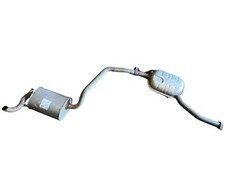 Mercedes W201 190 E 2-Serie 1.8 L Endschalldämpfer Mittelschalldämpfer Auspuff