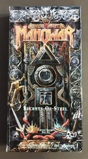 Manowar , Secrets of Steel Box Set , NUR VHS ! -BEIDE CDs FEHLEN Geffen GED24540