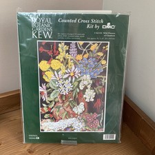 Kew Royal Botanic Gardens Tapestry Collection DMC Wild Flowers Of Chanleon K1155