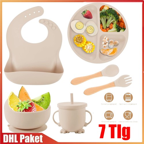 7er silikon baby - 7er, geschirrset