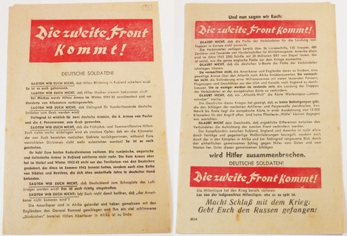 1944 wehrmacht flugblatt - 1944,