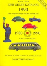 GSBÜ "NEUER GELBER KATALOG 1990 - DAS JAHRBUCH DES WIKING SAMMLERS"  NEU/NEW ! 