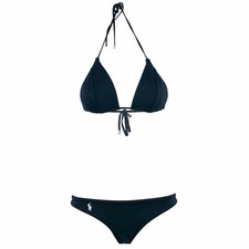 POLO RALPH LAUREN Damen Bikini Set RLN1A86E Dunkelblau / XS + S / Bademode