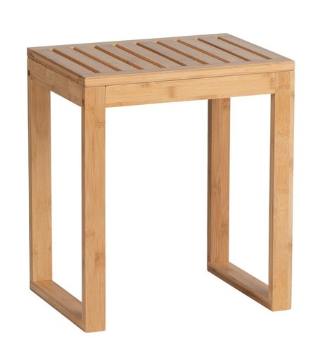 Wenko badezimmer hocker - badezimmer, bambus