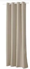 ?Woltu Verdunklungsvorhang Gardine Beige blickdicht Thermovorhang mit Ösen?