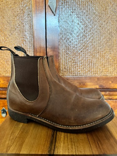 Red wing shoes chelsea boots - red,