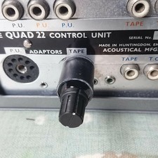 Quad II 22 Vorverstärker Plug in Tape Adapter 10K OHM einstellbarer Pegel - CD/TV etc.