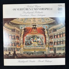 Richard Wagner Overtüren und Vorspiele Schallplatte Vinyl 12'' LP Klassik