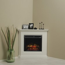 Dimplex Eckkamin, Kaminfeuer, Elektrokamin Skagen, Optiflame® XHD23 LED, Heizung