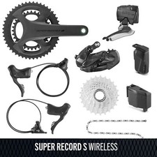 Campagnolo Super Record S WRL Wireless 12-fach Gruppe - 172,5mm 34/50T 10/27T
