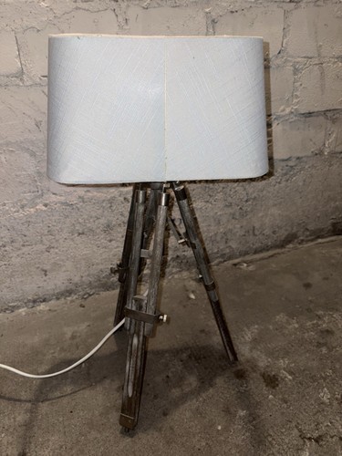 Vintage nachttischlampe mit - vintage,