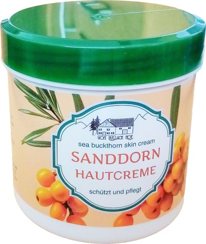 Sanddorn hautcreme 250ml mit - 250ml,