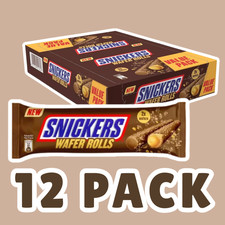 12x Snickers Wafer Rolls –