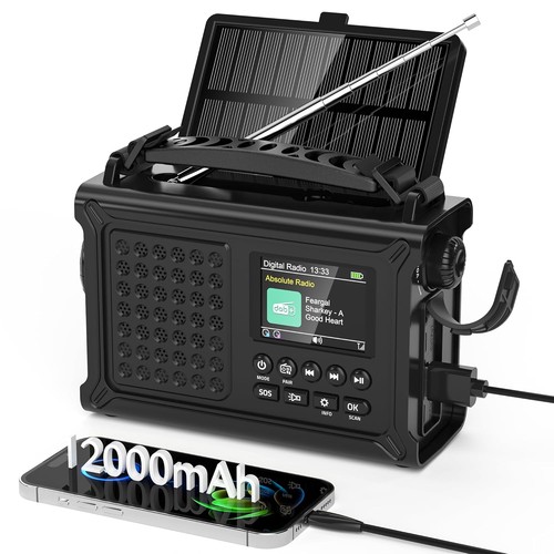 Solar dab radio kofferradio - solar,