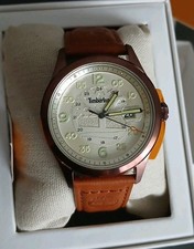 Herrenuhr Timberland Lederarmband Uhren. 