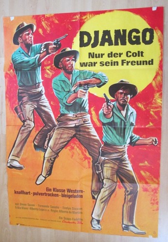 Filmplakat django nur - :,