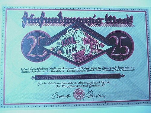 Dortmund notgeldscheine - dortmund,,