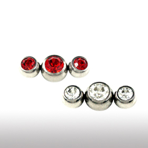 2mm piercing aufsatz 3er - 1,2mm,