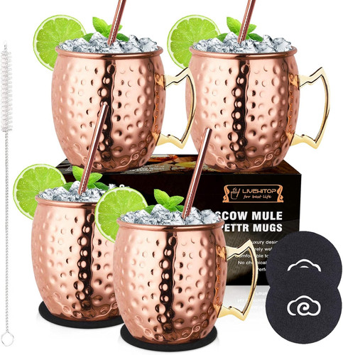 Stück moscow mule - 4, kupfer