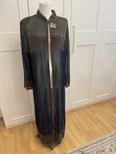 Umhang Orient Kaftan Dubai Hochzeit Blau M/L