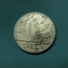 Guatemala 2002 1 Quetzal Maya Kunstwerk, Sterlingsilber PP (Kof4/5