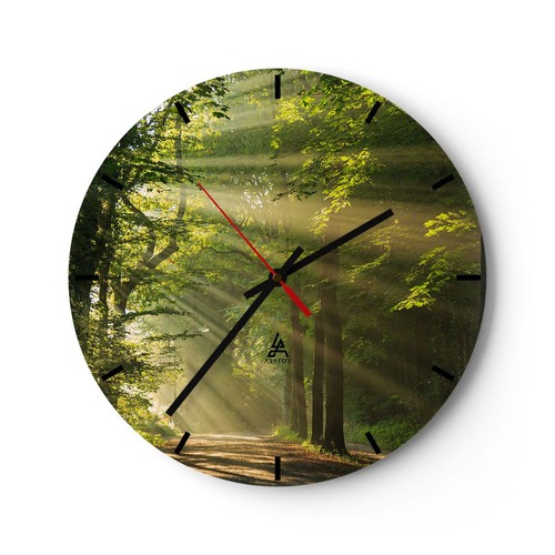 Modern wanduhr 40x40cm - wanduhr,