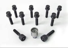 H&R B1252401SET M12 x 1,5 x 24 Kegelbund 60° Felgenschloss