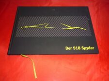 PORSCHE 918 Spyder Hardcover Prospekt Brochure Depliant Folleto von 2012
