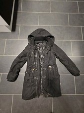 Khujo Winterparka, Schwarz, Gr. L, abnehmbares Innenfutter, Fell und Kaputze 
