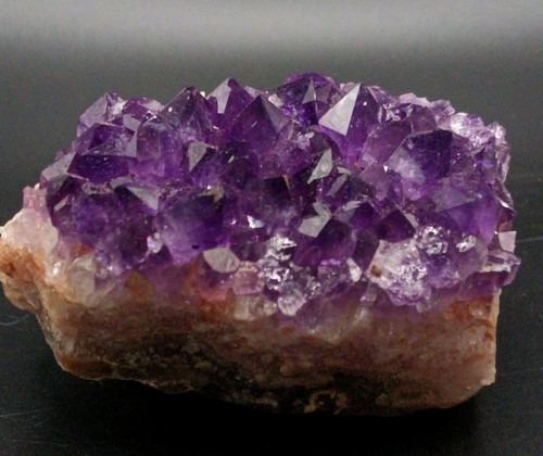 Amethyst kristall stufe - amethyst,
