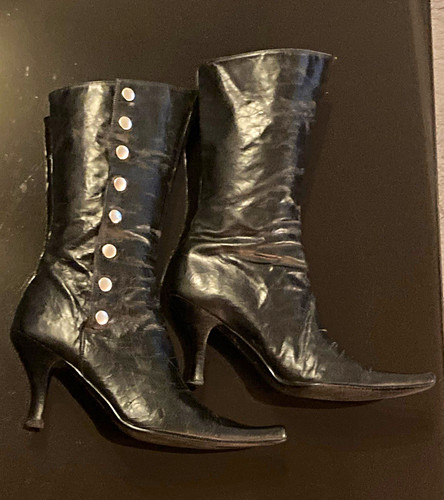 Buffalo damen leder stiefel - buffalo,