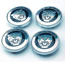 4 x 60mm Für Jaguar Schwarz