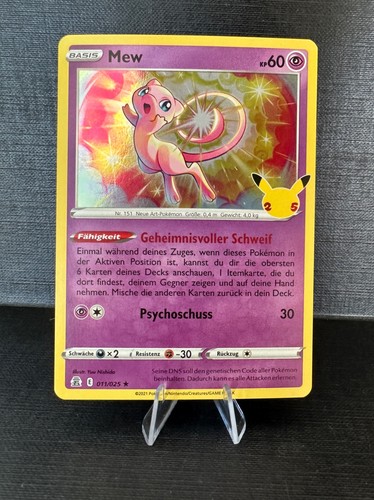 Pokemon mew holo deutsch - pokemon,