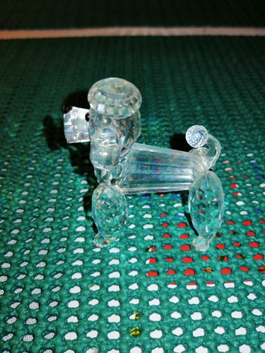 Swarovski figur pudel - figur, pudel.