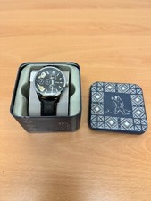 Fossil ME1123 Twist braunes Zifferblatt Lederarmband Quarzwerk Herrenuhr