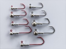 VMC 5150 RD/BN Jigköpfe Rund 1/0, 2/0 ,3/0, 4/0, 5/0 von 2 bis 18g. Bleikopf Jig