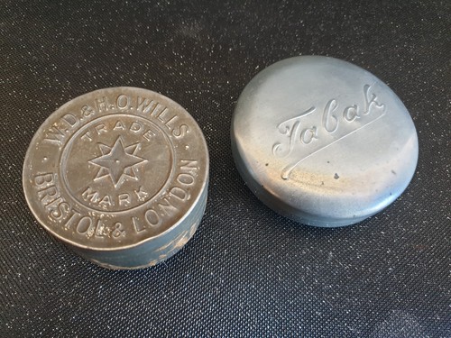 Vintage alte tabakdosen - vintage,