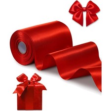 Geschenkband Satinband rot