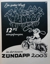 Zündapp 200 S, originale