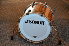 SONOR SQ2 Bass Drum 18, American Walnut, Kesselmaterial: Ahorn, neuwertig