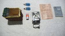 Agfa ISI Aufsteckblitzlicht mit Ersatzbirne, Anleitungen, Batterie- Top Zustand!